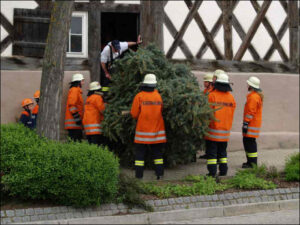 Bildergalerie Maibaumstellen 2009 (5)