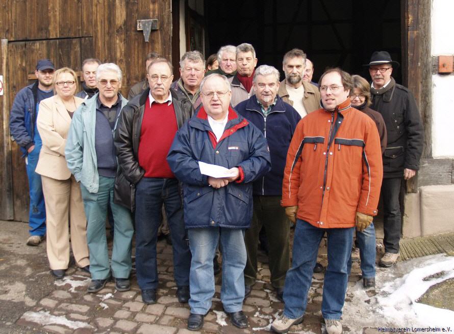 Gruppenbild Ortstermin